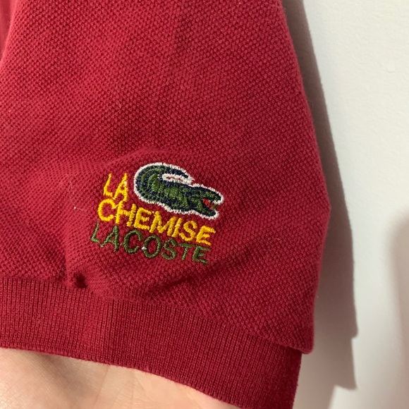 VINTAGE LACOSTE cropped polo 👚 🐊 - Picture 3 of 3
